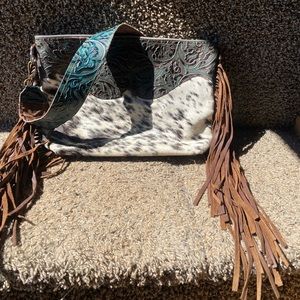 Cowhide Tote Purse